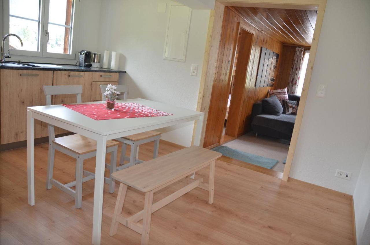 Fluehblueemli Appartement Grindelwald Buitenkant foto