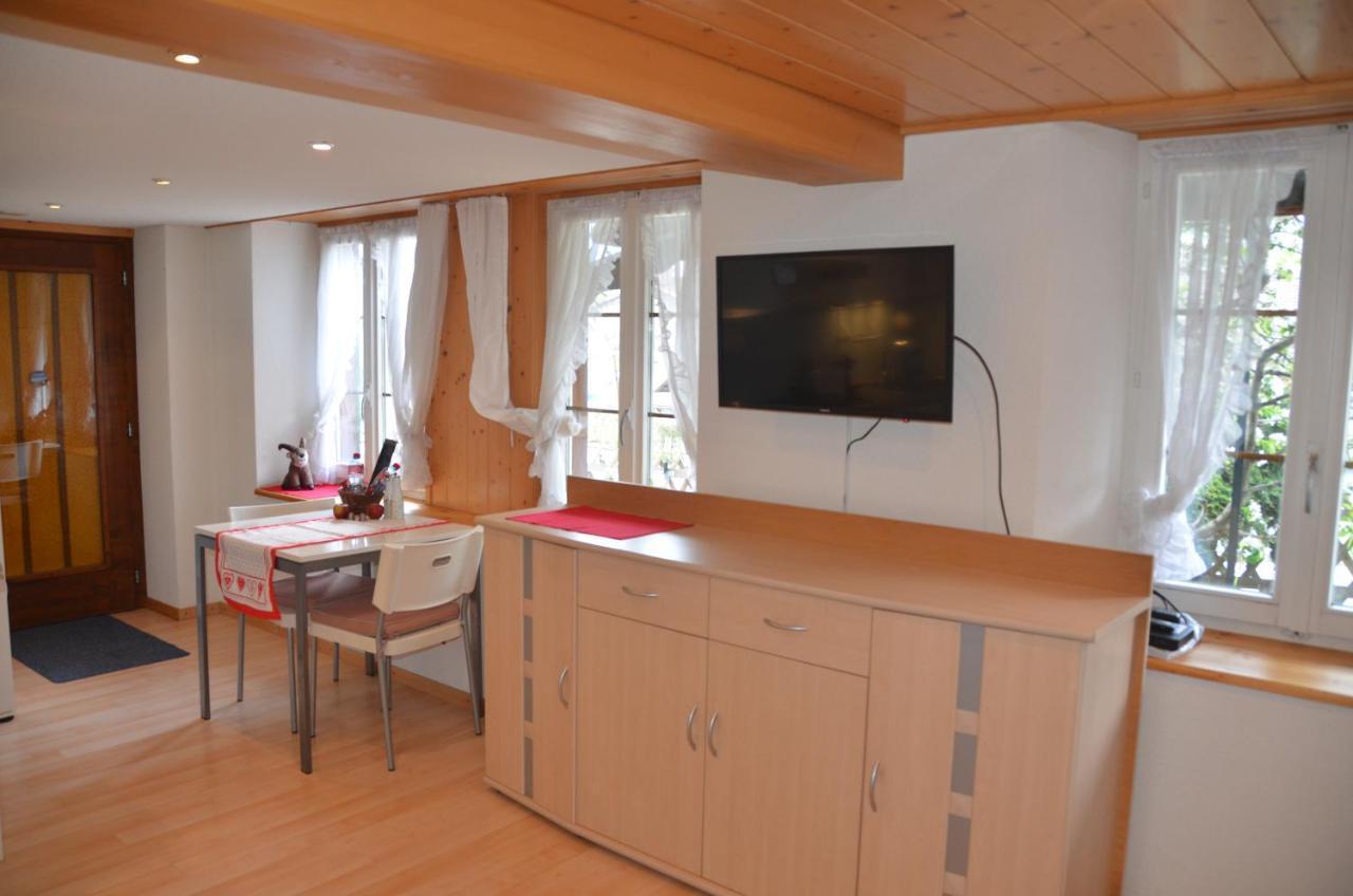 Fluehblueemli Appartement Grindelwald Buitenkant foto