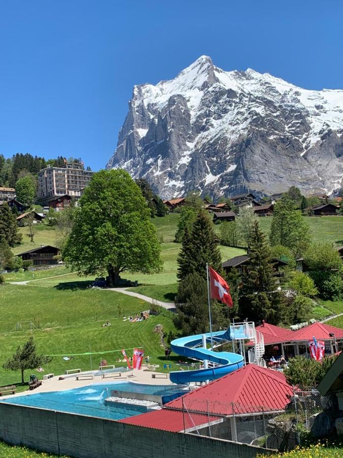 Fluehblueemli Appartement Grindelwald Buitenkant foto