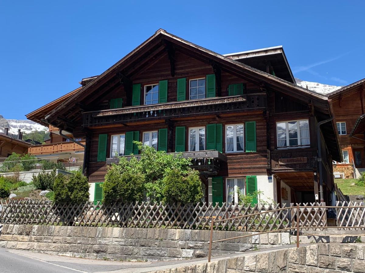 Fluehblueemli Appartement Grindelwald Buitenkant foto